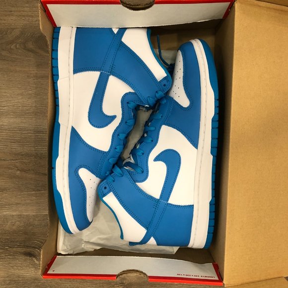 Nike Dunk High Retro Laser Blue - Picture 6 of 7